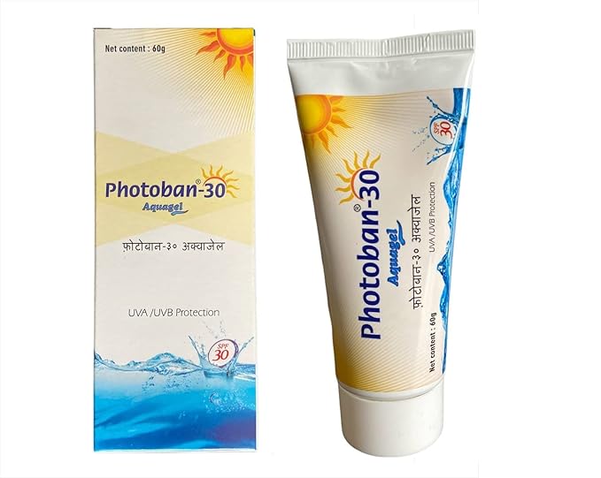 Photoban-30 Aquagel UVA/UVB Protection Sun Care Pimple Scars 30 gm