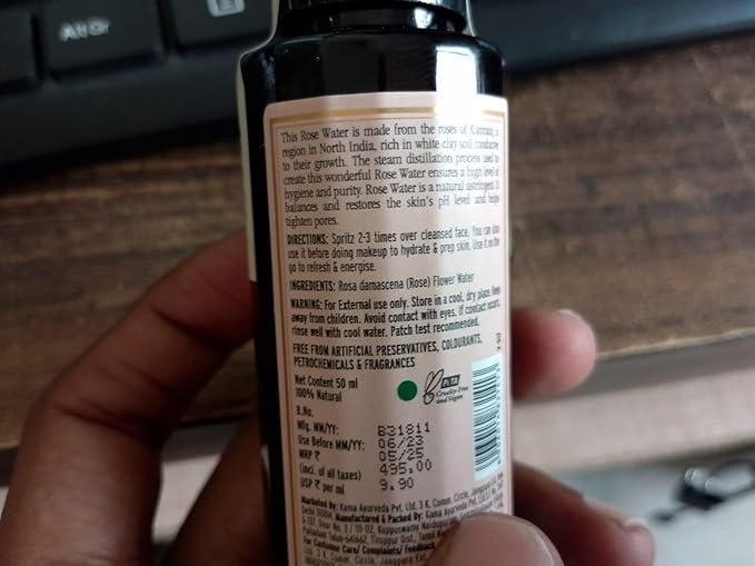 Kama Ayurveda Organic Pure Rose 50ML