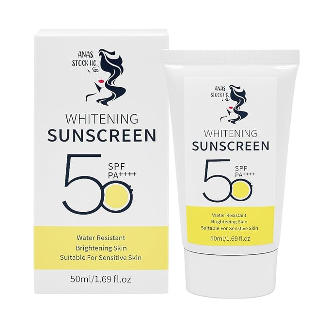 SUNSCREEN WHITENING SPF 50 PA++++ – Whitening, Moisturizing and Water Resistant Sunscreen – UVA/UVB Protection suitable for sensitive skin