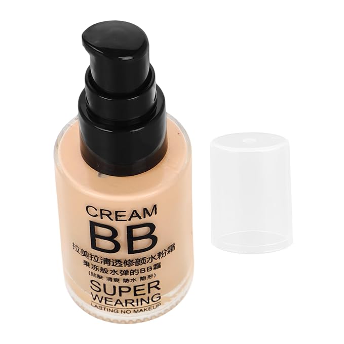Baluue Hydrating Tinted Cream Full-coverage Foundation Concealer Correcting Makeup Base for Skin Types Non-comedogenic Aging Formula