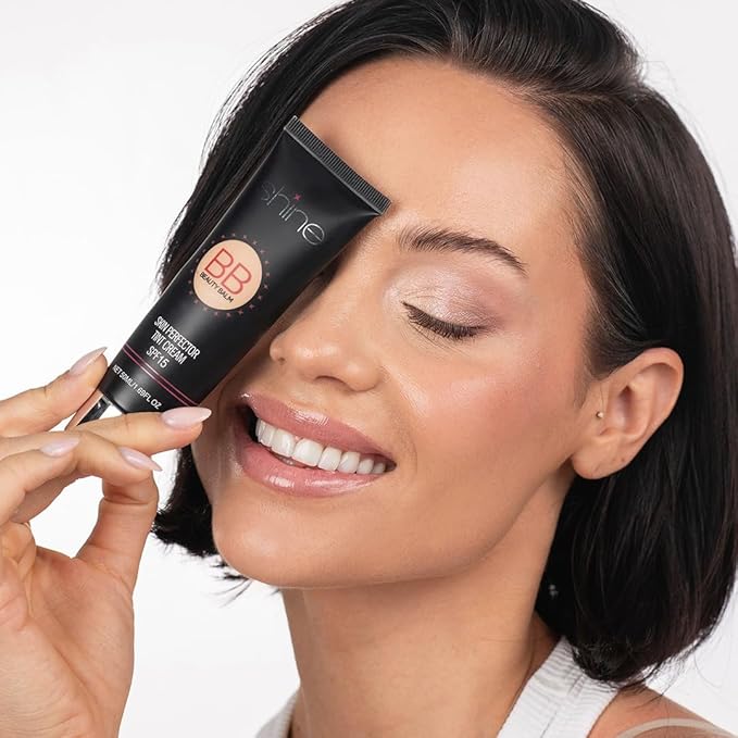 Shine Cosmetics BB Cream - SPF 15, Long-wearing, Blendable Color, Lightweight Finish, No Primer Needed, All Skin Types, Sun Protection, Moisturizing, Makeup Foundation (Indestructible)
