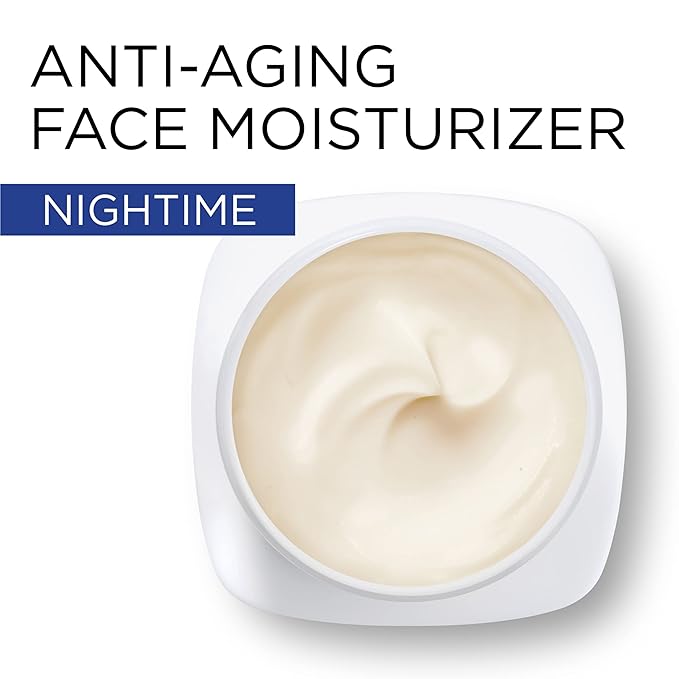 L'Oreal Paris Revitalift Anti-Wrinkle and Firming Face Night Cream, Pro Retinol 1.7 oz