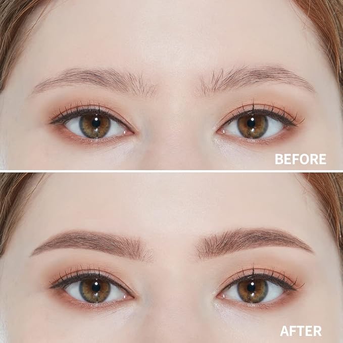 ETUDE Drawing Eye Brow, Eyebrow Pencil, Microblading, Long Lasting, Soft Textured Natural Daily Look, Korean Makeup, Beauty, Gray (0.008 Ounce)