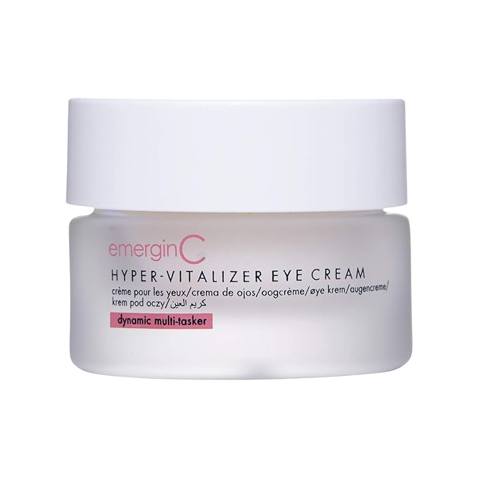 EmerginC Set to Help Improve Skin Tone with Scientific Organics Kombucha Cleanser Wash (4 oz, 120 ml), Soothing Lavender Toner (8.1 oz, 240 ml) & Hyper-Vitalizer Eye Cream Vitamin C (1.7 oz, 50 ml)