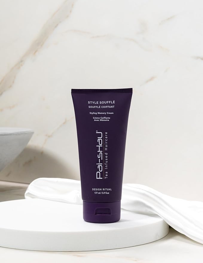 Pai-Shau - Style Soufflé Styling Cream, Medium Hold Hair Cream for Frizz Control, Soft Volume and Shine, Lightweight Styling Cream for All Hair Types and Textures (5.9 Fl Oz)