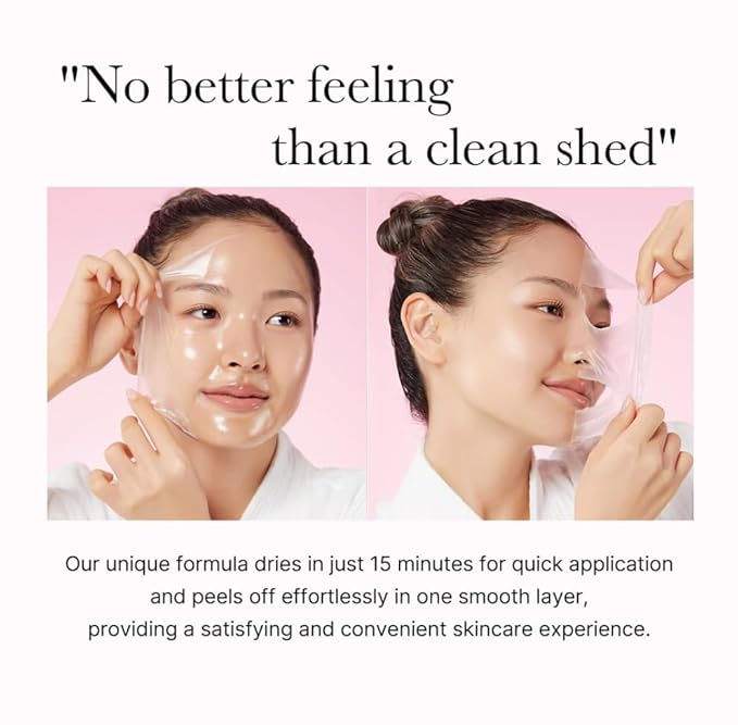medicube Korean Overnight Glow Mask Trio: PDRN Caffeine & Collagen & Kojic Acid Turmeric 2.0 Overnight Wrapping Peel Off Facial Mask and Jelly Brush