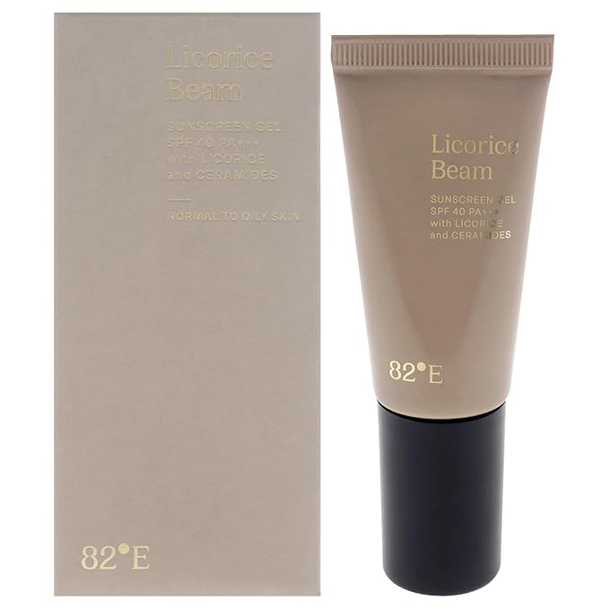 Licorice Beam Sunscreen Gel SPF 40 PA Plus Mini by 82E for Women - 0.5 oz Sunscreen