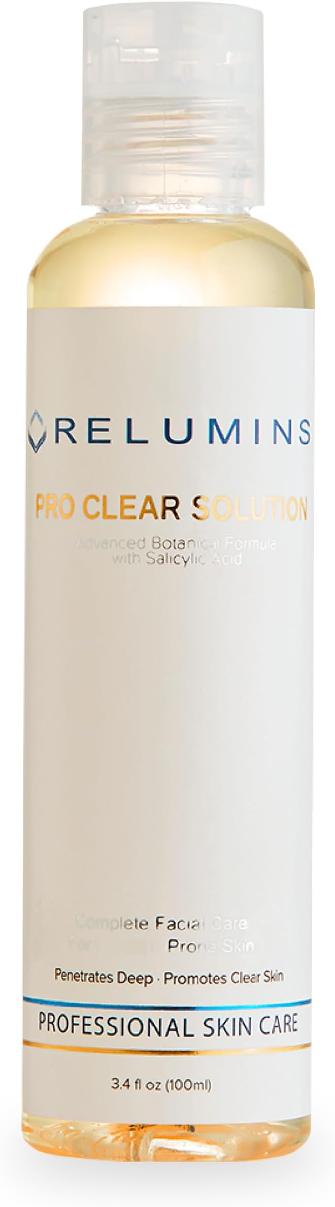 Relumins Clear Skin Toner with Salicylic Acid, Neem Extract & Pear Ferment – Balancing Facial Toner for Smooth, Hydrated & Refreshed Complexion – Gentle Daily Skincare Gift - 100ml
