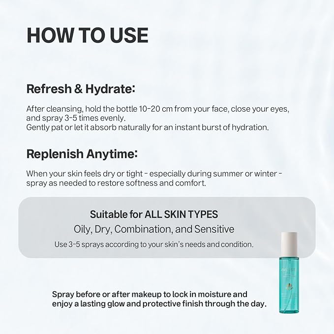 Edelweiss Essence Toner Facial Mist - 727,645 ppm Edelweiss Flower Extract Essence Facial Toner Skin Mist - No Water & Oil Added - Edelweiss Extract and Niacinamide Facial Spray - 100ml