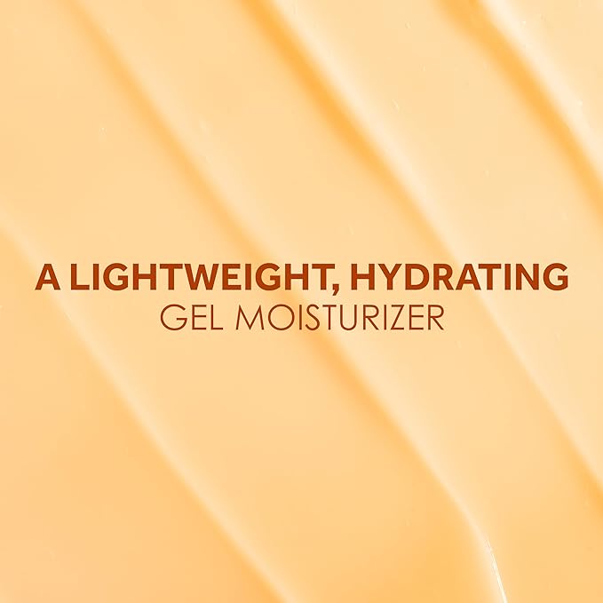 POND’S Fresh Hydration Gel Moisturizer – 24 HR Hydration with Orange Extract & Vitamin C – Alcohol & Oil-Free Face Moisturizer – Dermatologist Tested, 3.4 oz