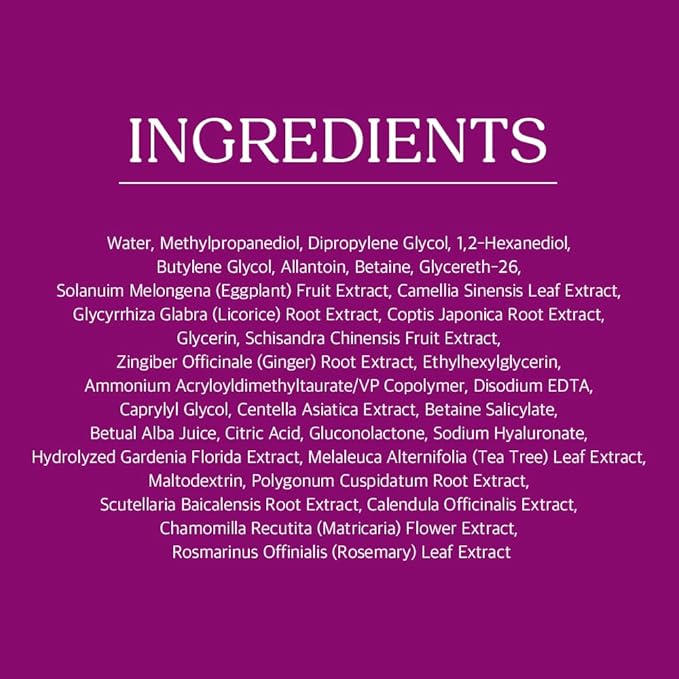 Papa Recipe Eggplant Exfoliating Toner Pads Refill (35 Sheets) – with AHA BHA PHA for Sebum Control, Pore Care, and Smoother Skin – Korean Skincare