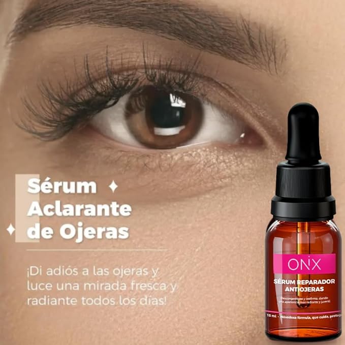 Onix Skincare 2 Pack Tone-Evening Toner serum antiojeras Dark Circle Caffeine solution15ml - Crema Hidratante 60ml Dry Skin Libre de Fragrance Free Onix cuidado Facial Colombia