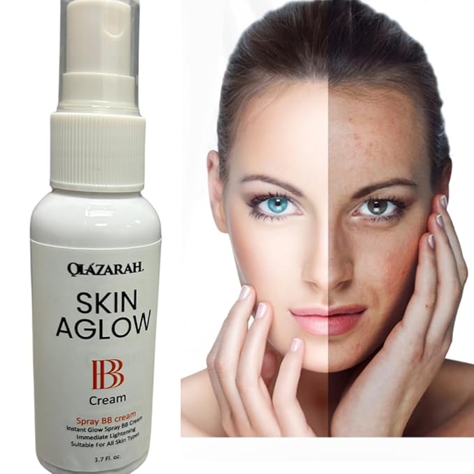 Spray BB Cream for Effortless Beauty, Face Concealer, Skin Aglow Flawless Finish, Suitable for All Skin Types, 1 Fl. oz