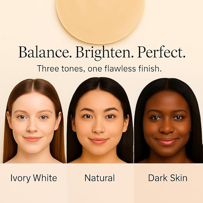 Blanc Cover Cream Stick – Korean Color Changing Foundation Stick with Volufiline & Collagen – Concealer Foundation Sticks for Dewy Skin– Makeup Foundations Sticks with Detachable Brush (Natural)