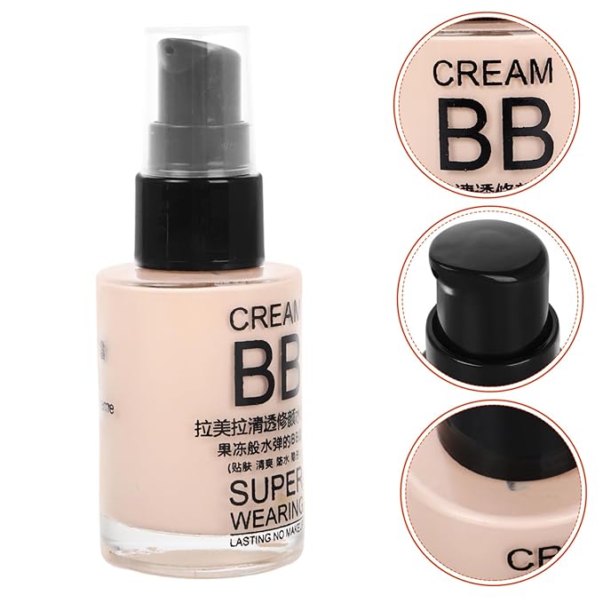 Cream Hydrating Foundation Balm for All Skin Types Full Coverage Concealer Color Correcting Makeup Base Noncomedogenic Moisturizer Advanced Aging Formula