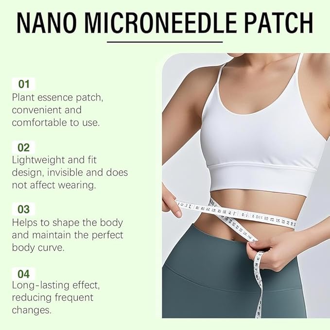 Moringa Patch,New Professional Moringa 10-in-1 Nano Microdarts Patch,New berberine patches,Natural Body Patchs for Women and Men,Suitable for All Skin Types (5 boxes)
