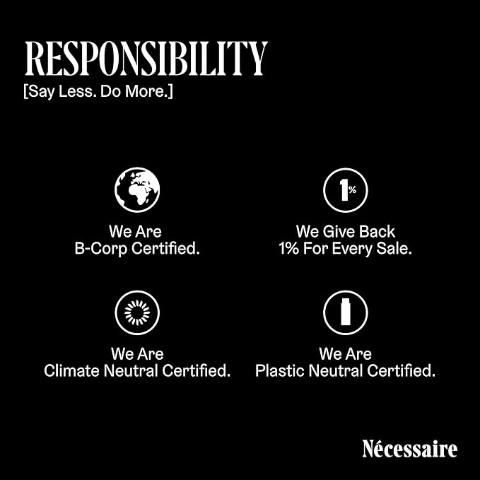 Nécessaire The Body Lotion - Fragrance-Free - Multi-Peptide Moisturizer - Firming Body Lotion for Women + Men. 2.5% Niacinamide. Non-Comedogenic + Hypoallergenic for Sensitive Skin – 450ml/15.2 fl oz