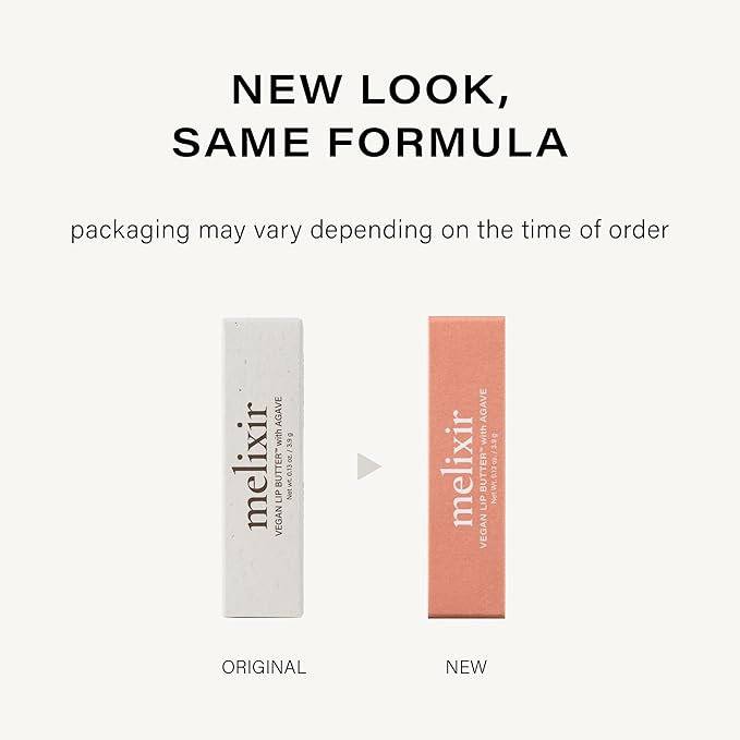 Melixir Vegan Lip Butter (12 Colors), Hydrating Tinted Lip Balm Stick, Bee-Free, Petrolatum-Free, Plant-Based, Moisturizes Dry & Chapped Lips With Shea Butter, Sheer, Natural Finish - #11 Autumn Rain