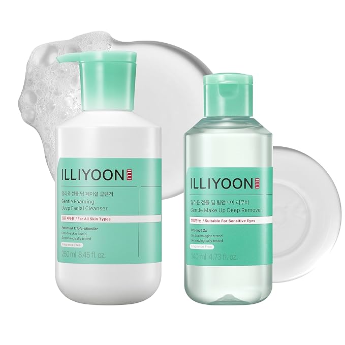 Illiyoon Gentle Deep Face Wash with Gentle Deep Makeup Remover