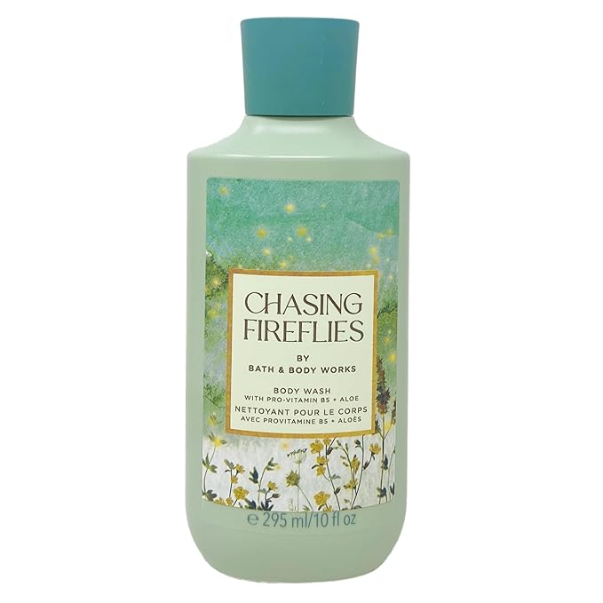 Bath & Body Works Chasing Fireflies 2 Pack Body Wash Bundle with a Fresh Forest Bar Soap - Full Size