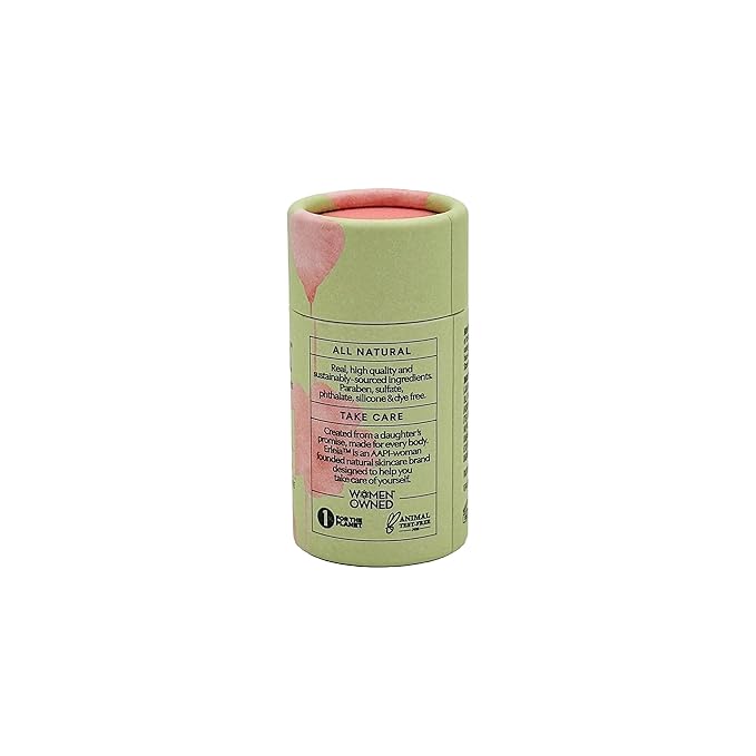 Erleia Solid Face Balm, Facial Moisturizer for Acne-Prone Skin, Vegan Cruelty-Free Plastic-Free, Travel-Friendly Skincare, Sustainably Sourced Ingredients