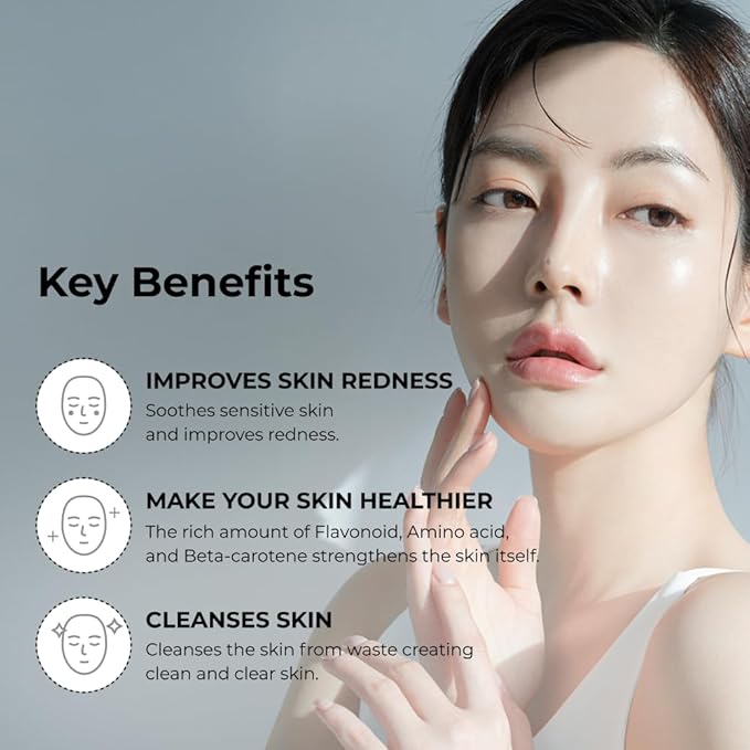 BOM Cosmetics Just One Artemisia Capillaris Extract 5.07 Fl. Oz, Facial Toner with 100% Herbal Extract, Soothes Redness, Strengthens Skin, Purifies & Nourishes, Vegan, Korean Skincare