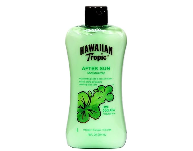 Hawaiian Tropic Lime Coolada After Sun Moisturizer 16 oz (Pack of 5)
