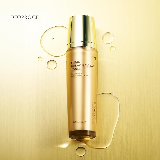 Deoproce Snail Galac Revital Toner 130ml – Korean Anti-Wrinkle & Hydrating Skin Toner