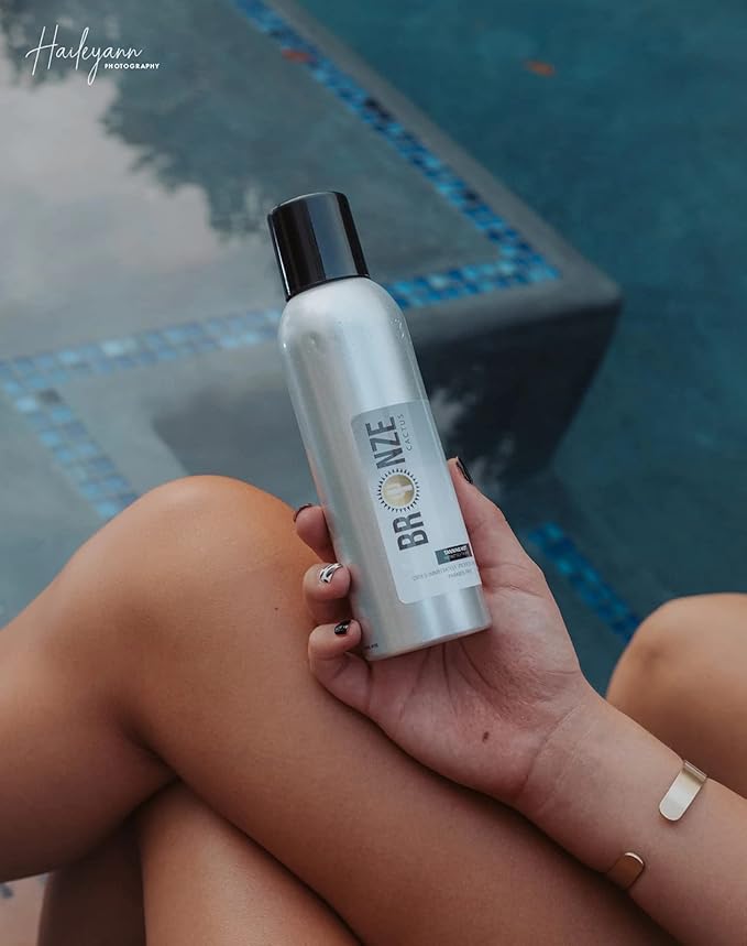 Tanning Mist – Instant Sun-Kissed Glow for Face & Body | Dermatologist Tested, Vegan & Paraben-Free | Quick-Dry, Non-Sticky Formula | Natural Self Tanner for All Skin Types | 7 fl oz
