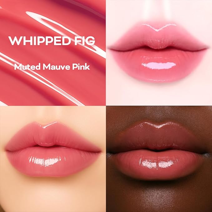 KEYBO Melting Change Plumping Lip Balm – Hydrating Glossy Tinted Lip Plumper, Non-Sticky MLBB Balm for Smooth, Natural Volume – Moisturizing K-Beauty Lip Treatment (04. Whipped Fig)