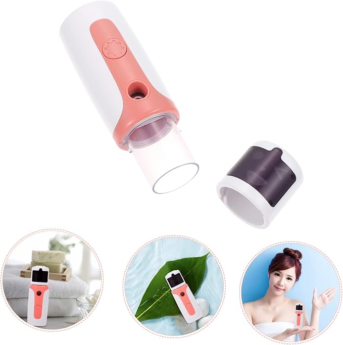 Baluue Handheld Spray Toner for Face Nano Face Mister Rechargeable Facial Steamer Air Humidifier