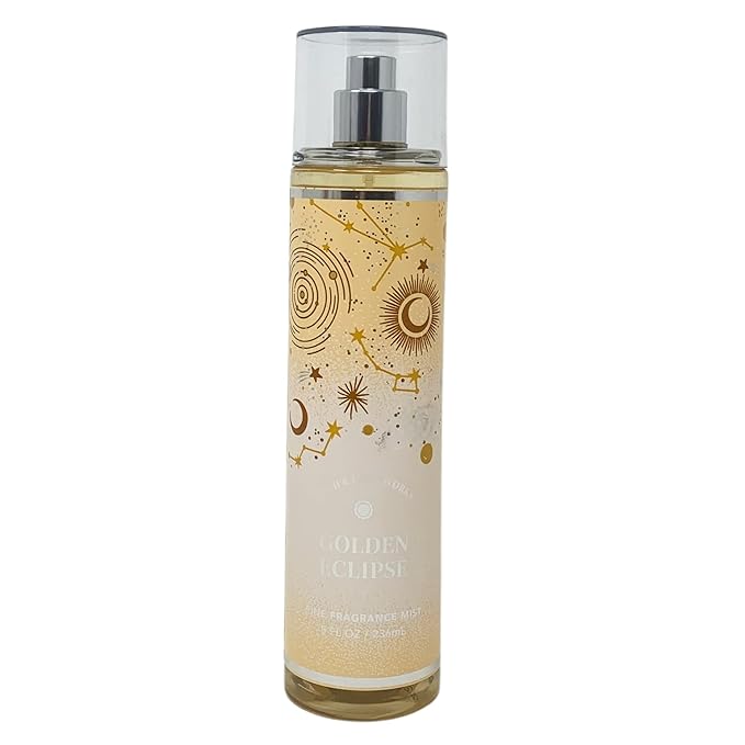 Bath & Body Works Golden Eclipse Trio Gift Set - Fragrance Mist - Body Lotion - Shower Gel