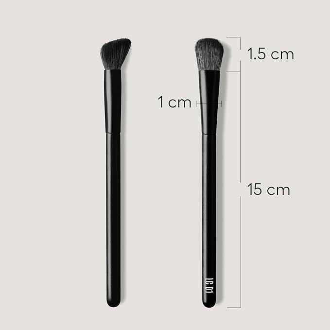 rephr LC 01 Concealer Brush, Synthetic Bristles, designed for Liquids and Cream Based Products