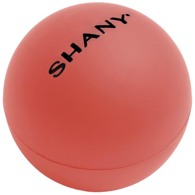SHANY Lip Balm Sphere - Nourishing Hydrating Lip Balm Lip Care Infused with Shea Butter and Moisturizing Oils to Soothe and Repair Dry and Cracked Lips - Red