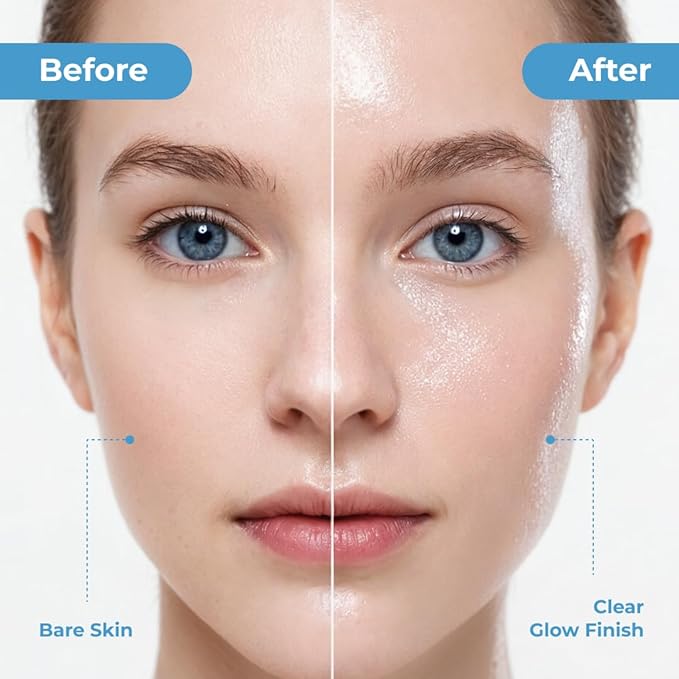 Puréel UV Clairé SPF 50 Sunscreen For Face – Clear & Invisible - No White Cast - Oil Free - Lightweight - Non-Sticky - UVA/UVB Protection For All Skin Types & Tone - 1.7 fl. oz