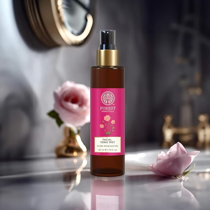 Pure Rosewater (Toner) Facial Tonic Mist | Hydrating Daily Toner | for Glowing Skin | Hydrates Plumps & Minimises Open Pores.