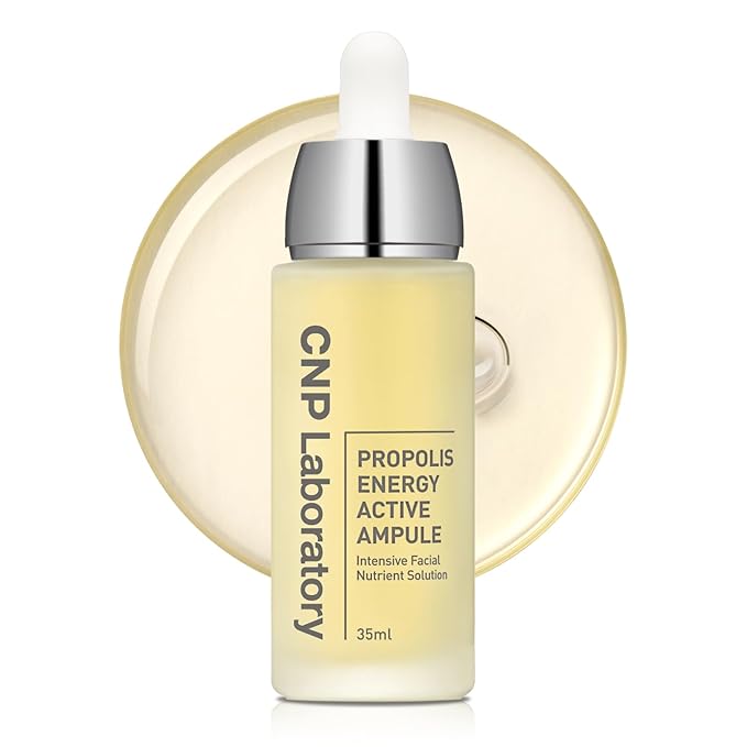 CNP Lip & Serum Set - Honey Lip Butter & Centella Serum Bundle | Propolis-Infused, Intense Hydration & Calming for Sensitive Skin | Korean Skincare