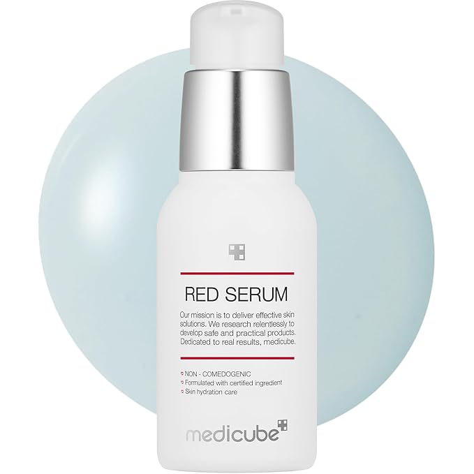 Medicube Red Serum 2.0 || Low-irritating formula for breakout-prone skin | Soothing and relieving | Formulated with BHA, Niacinamide & Adenosine | Non-comedogenic | Korean skincare (1.01fl.oz.)