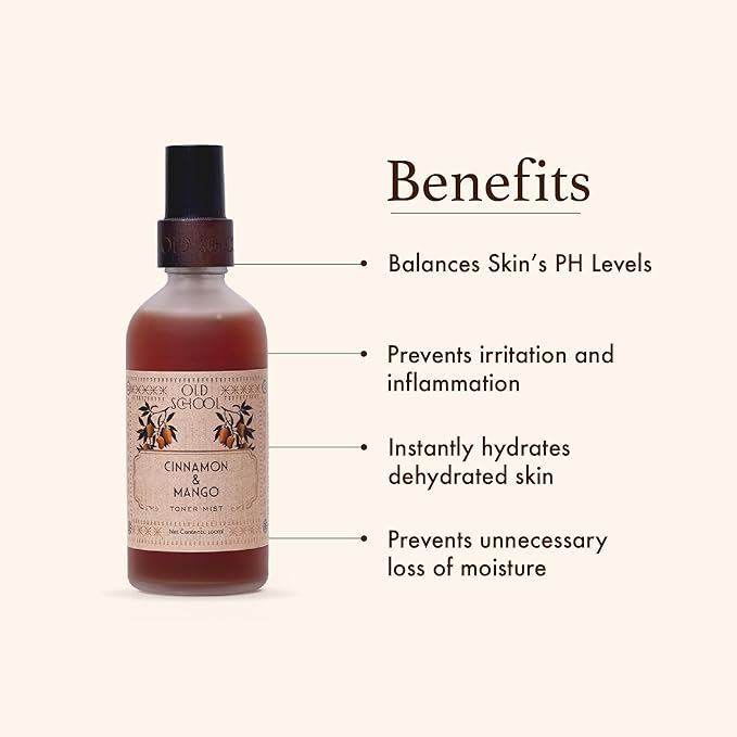 Old School Rituals Cinnamon & Mango Toner Mist 100ml
