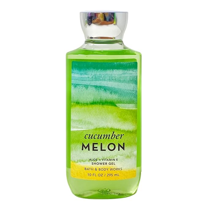 Bath & Body Works Cucumber Melon Trio Bundle - Fragrance Mist - Shower Gel - Body Lotion.