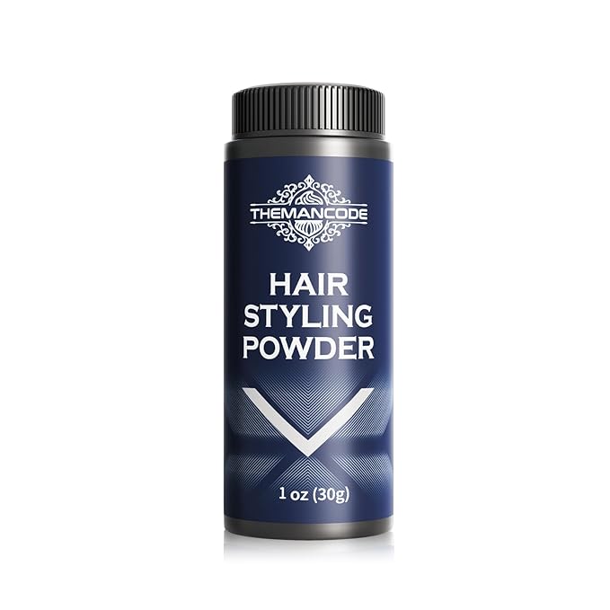 Texture Powder for Men, Lightweight Hair Styling Powder Adds Volume and Texture for a Natural Look, Best for Short to Medium Hair, Gifts for Men, 30 g