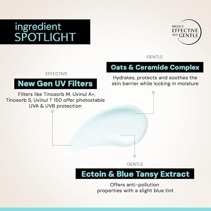 Deconstruct Oats & Ceramide Gel Sunscreen SPF 50 PA++++ 50g