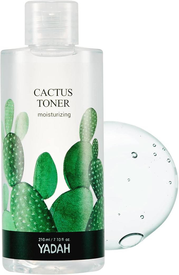 YADAH Cactus Toner (7.1fl oz) - Cruetly Free Prickly Pear. Hypoallergenic Moisturizing Skin Care.