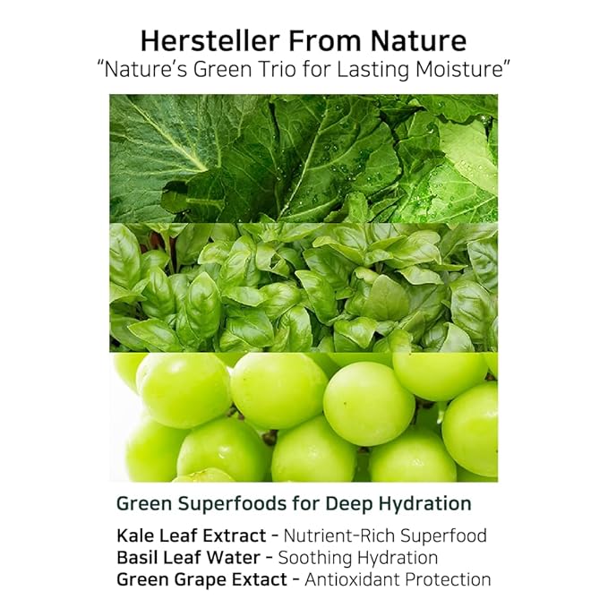 Hersteller Wonder Veggie Juicy Treatment Essence Toner – Korean Hydrating Face Toner with Kale Extract – Vegan, Non-Irritating, for Sensitive Skin – 5.07 fl oz K-Beauty Skincare