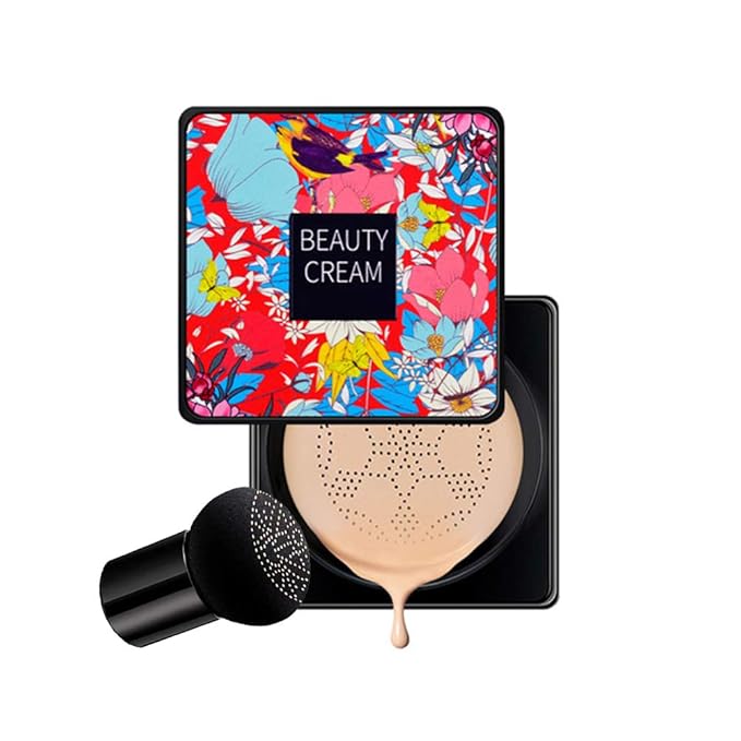JTLB Mushroom Head Air Cushion BB Cream Concealer Moisturizing BB Cream Makeup Base Primer (01)