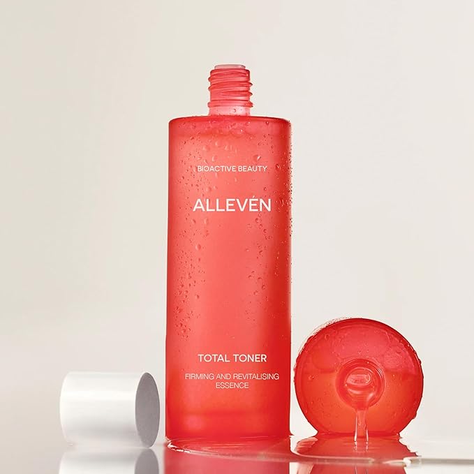 ALLEVEN Total Toner – Hydrating Facial Toner with Bioactives, Pore Minimizer, Wrinkle Reducer & Dark Spot Corrector, Lightweight Skin-Balancing Toner for All Skin Types, 100ml