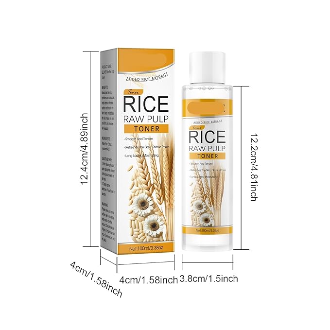 Hydrating Brightening Toner - Moisturizes, Tightens Skin, Minimizes Pores, Soothes Dryness, Leaves Skin Plump(1PCS)
