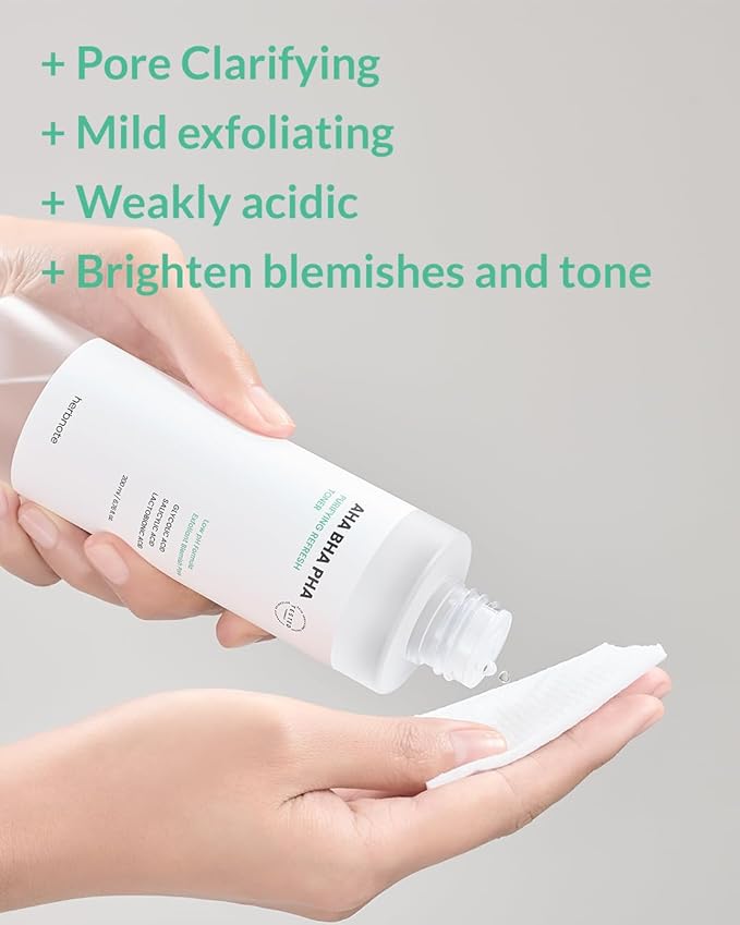 Heartleaf Soothing Moisture Ampoule & AHA BHA PHA Purifying Refresh Toner Bundle