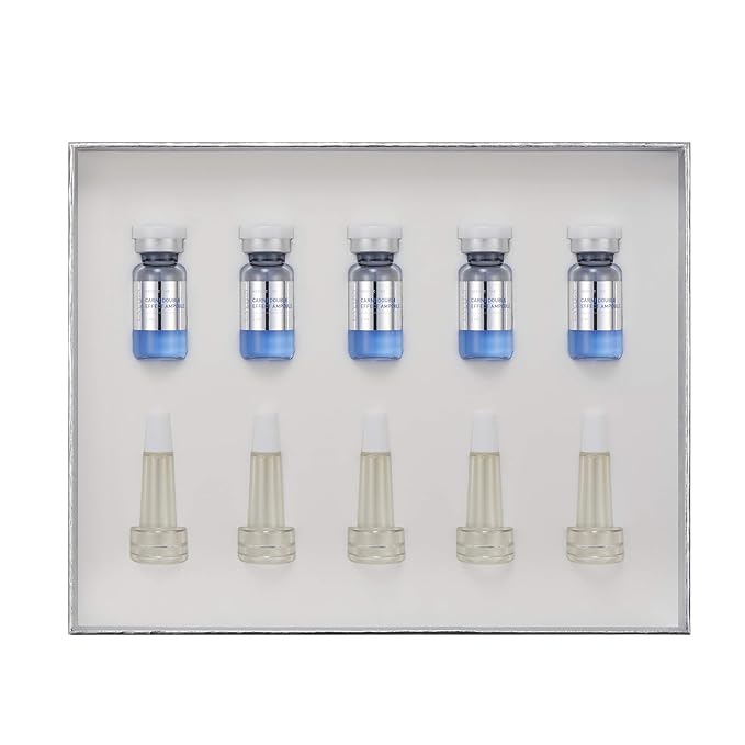 Lavien Medinic Line Carni Double Effect Ampoule - Concentrated Serum, Soy Isoflavone & Carnitine - Skin Protection, Damage Repair, Hydration - 2 ml-5 Bottle