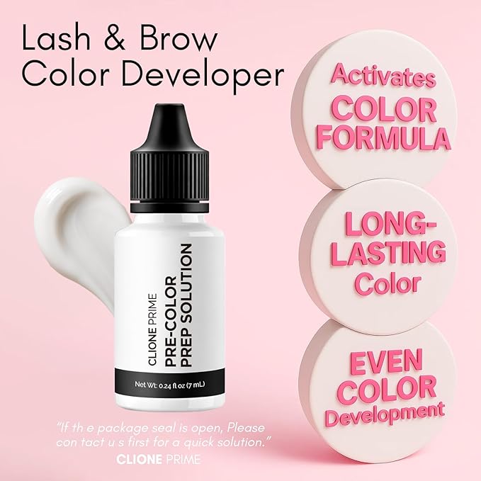 Korean At Home Eye Lash Lift and Color Kit Professional Brow Lamination and Color Kit Eye Lash Color Brown Eye Brow Color Kit